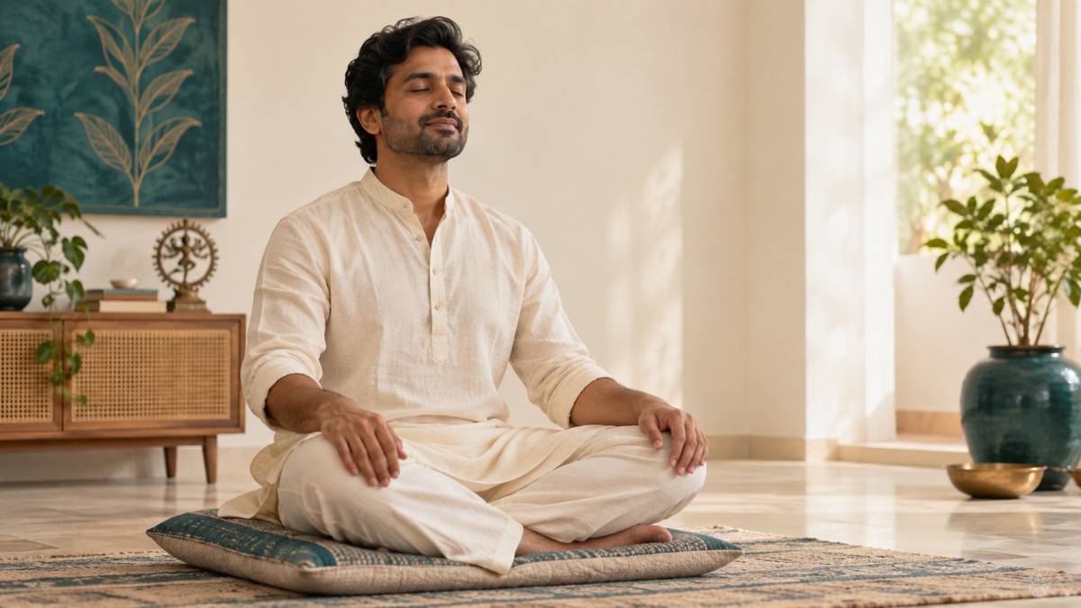 Morning breathing practice